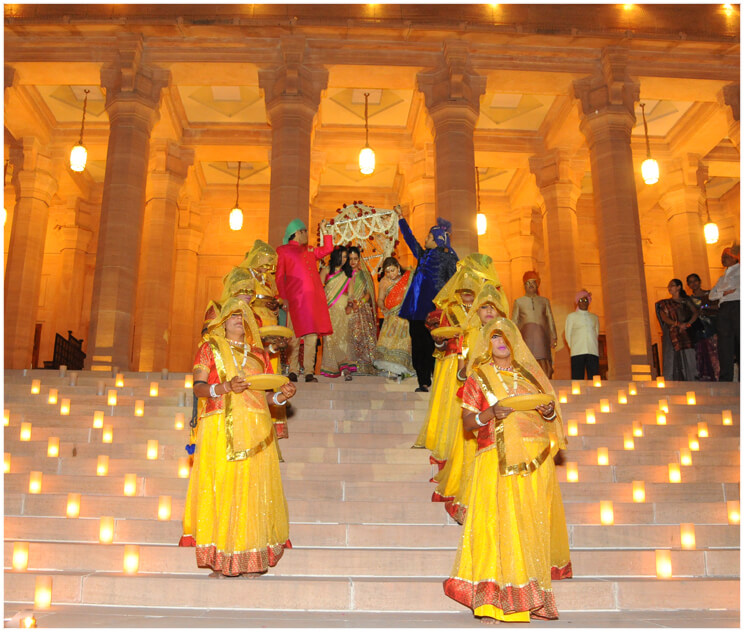 Bride Groom Entry